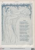 Zeichnung zum Gedicht "Gesicht" (Felix Lorenz), 3. Jahrg., 7. Mai 1898. Nr. 19, S. 315.